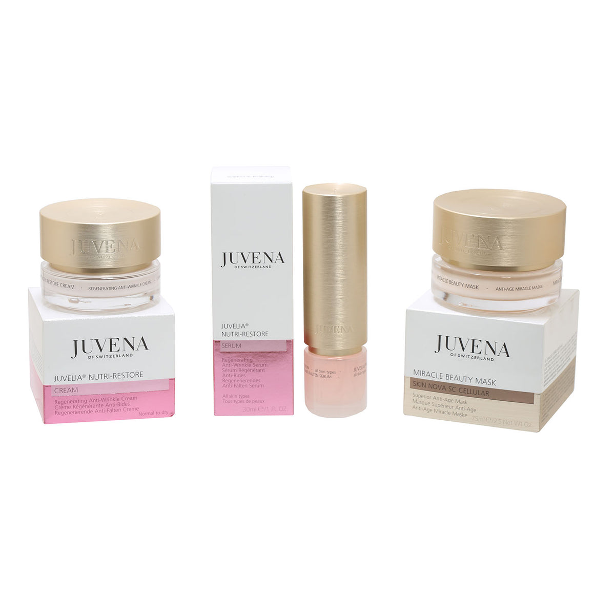 Juvena Restore Cream, Restore Serum and Beauty Mask