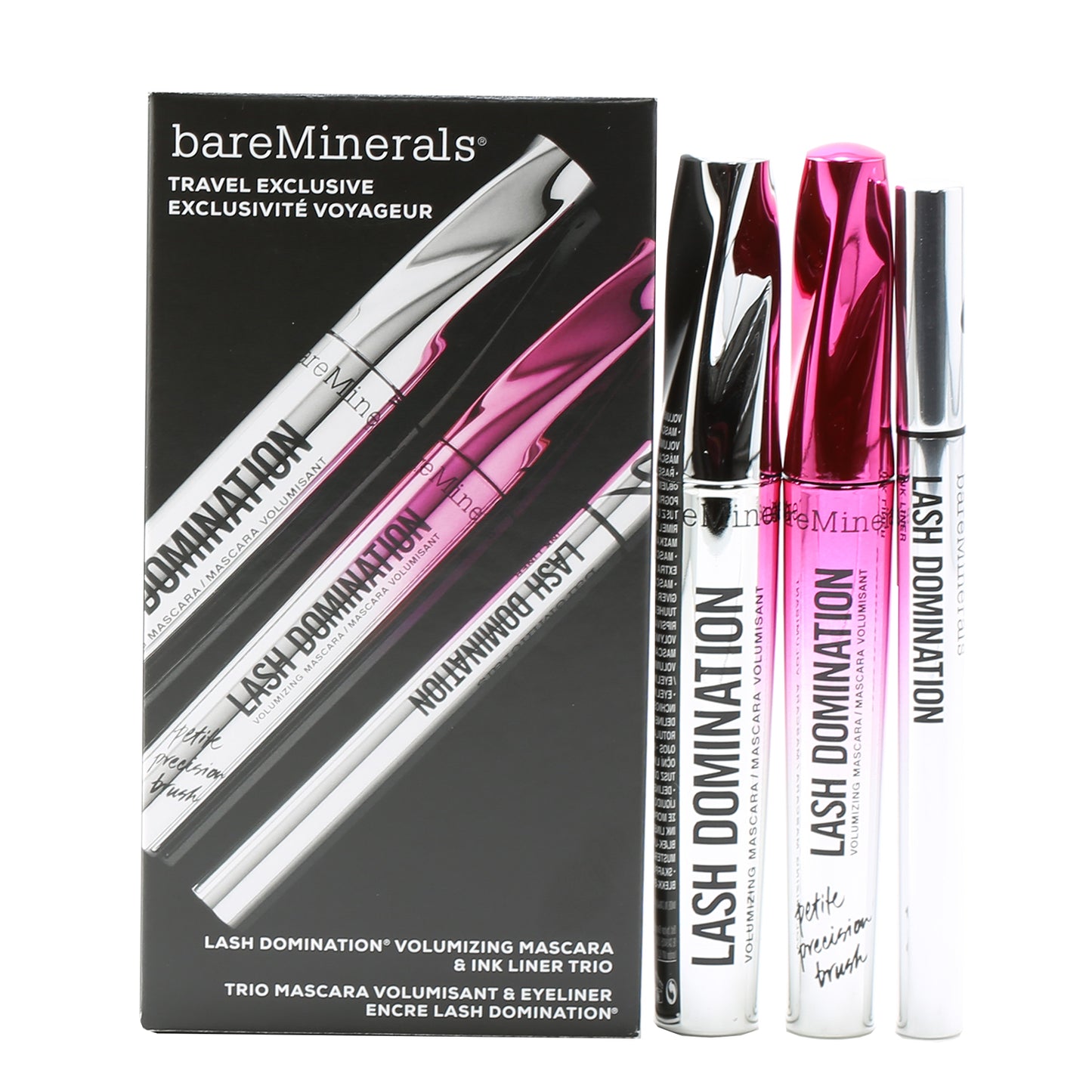 BARE MINERALS LASH DOMINATION TRIO MASCARA/INK LNR/EYE LNR