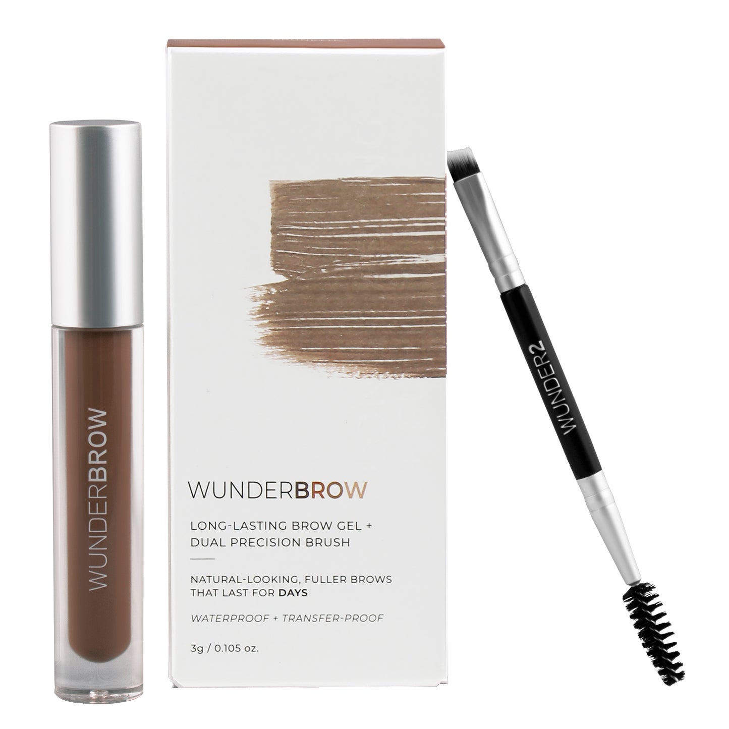 WUNDERBROW EYEBROW GEL-BRUNETTE