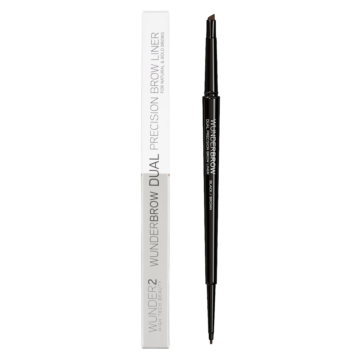 Wunderbrow Dual Precision Brow Liner Black Brown