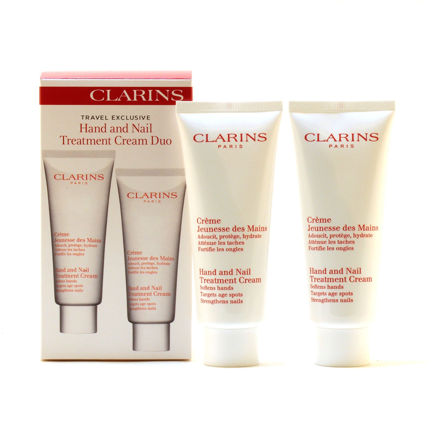 CLARINS HAND & NAIL TREATMENT DUO 3.4 OZ (2)
