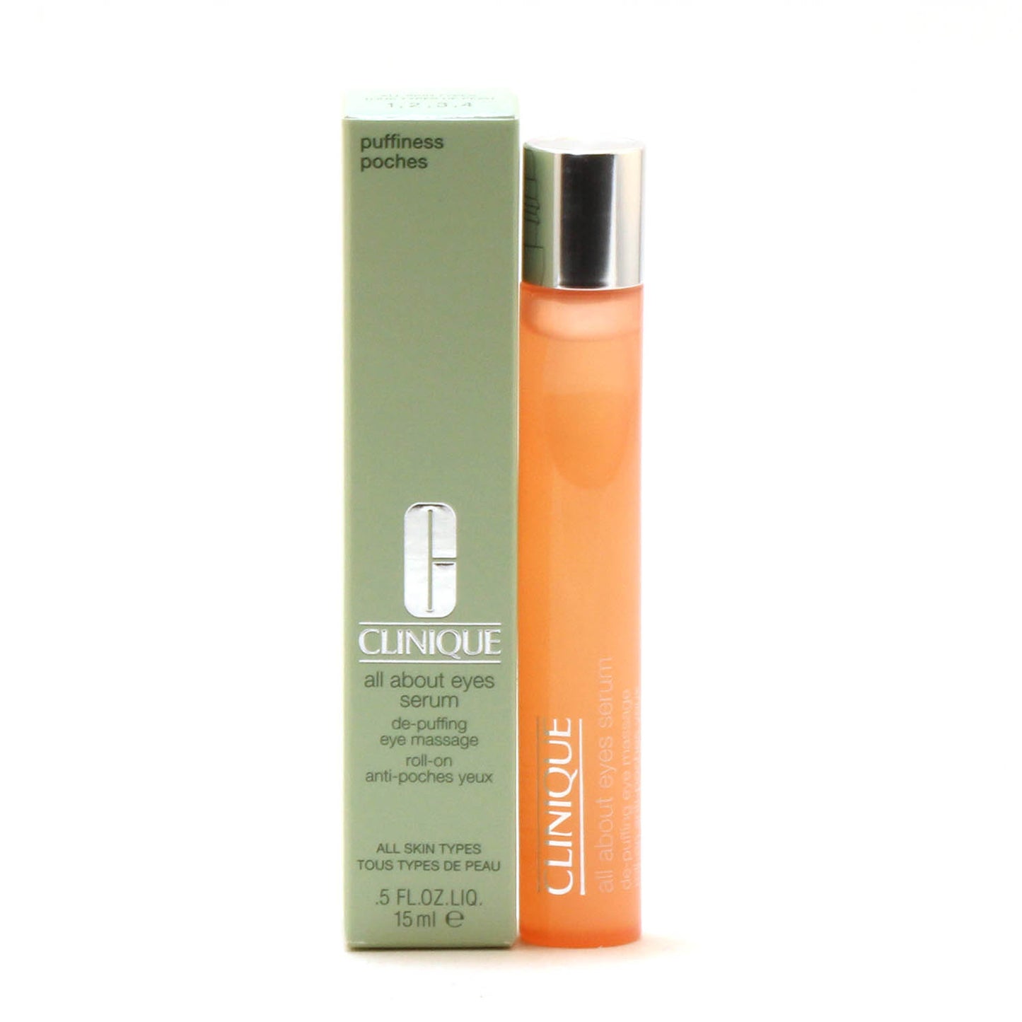 CLINIQUE ALL ABOUT EYES SERUM DE PUFFING EYE MASSAGE