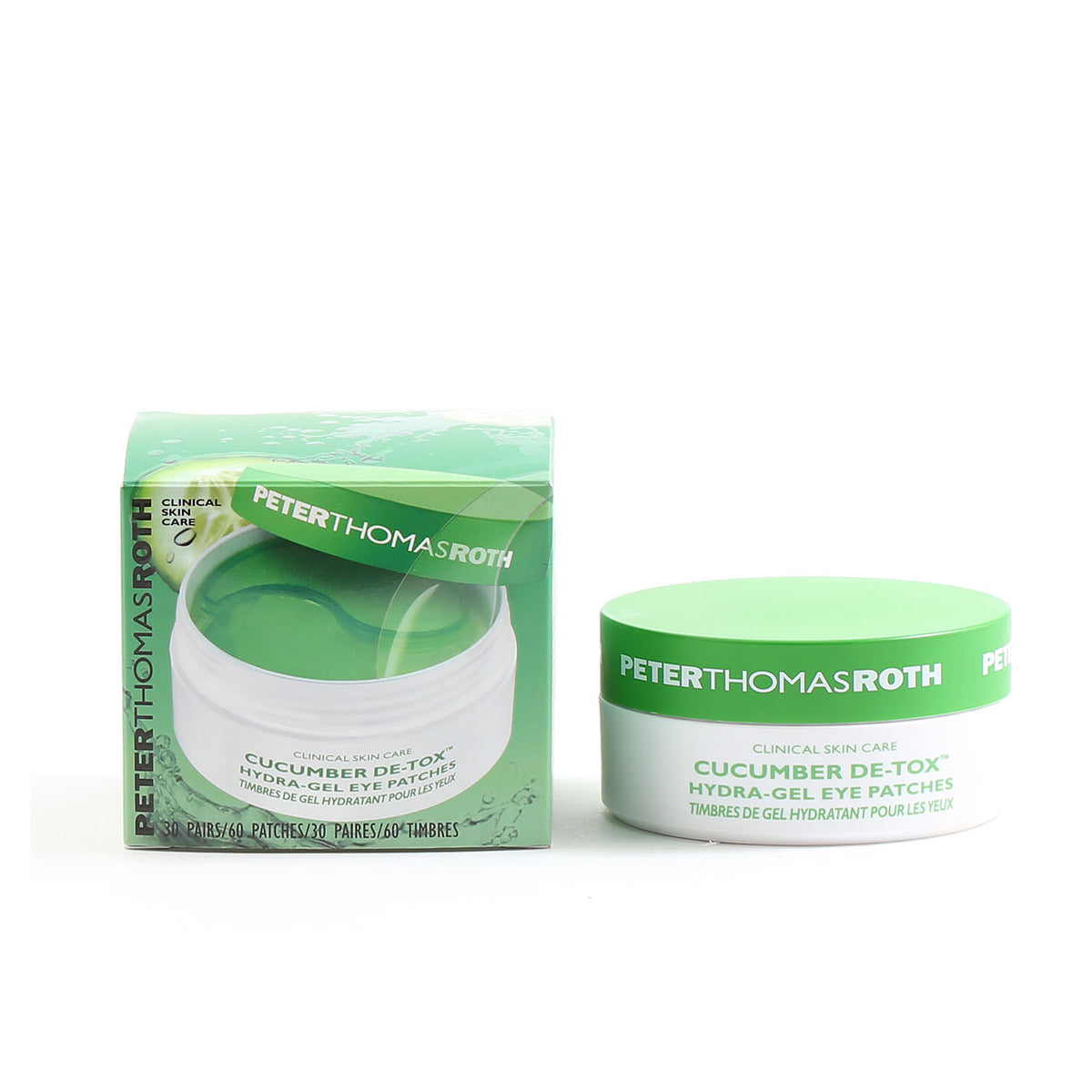PTR Cucumber Hydra Gel Eyepatches 60 CT