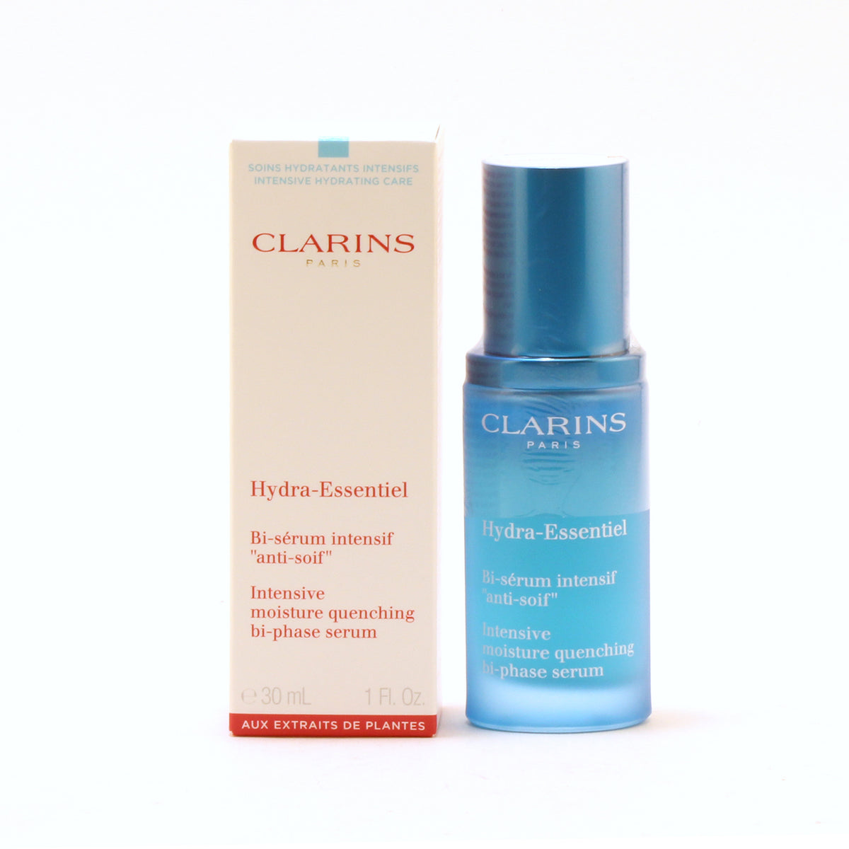 Clarins Essential Int Moistquenching Bi Phase Serum 1 OZ