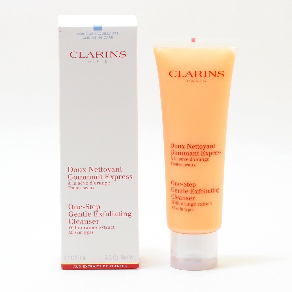 Clarins One Step GTL Exfoliateclean W/Orange Extract