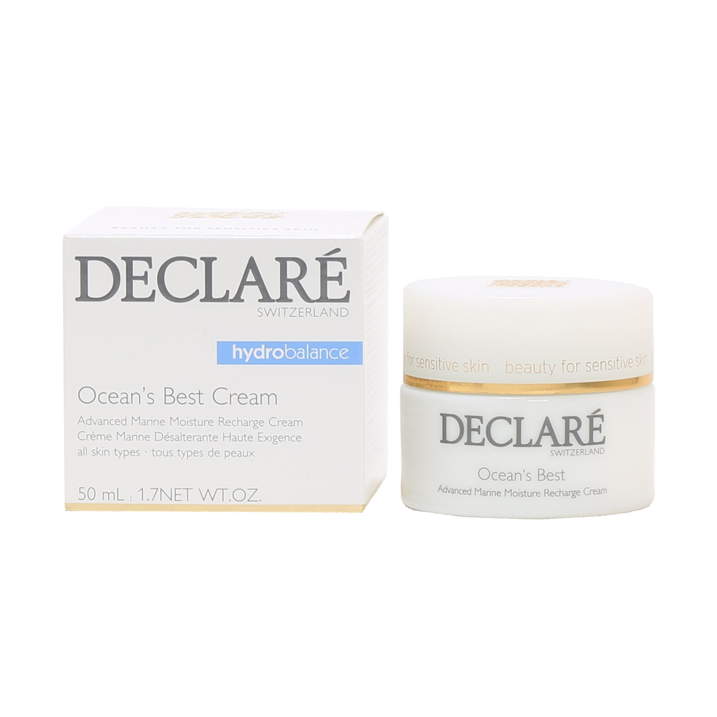 DECLARE OCEAN'S BEST CREAM JAR
