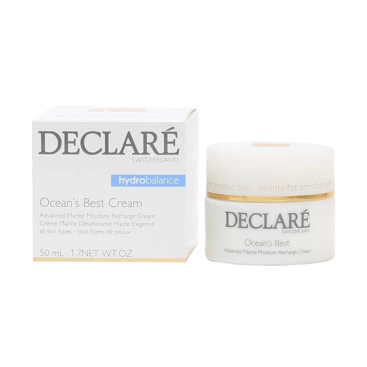 Declare Oceans Best Cream Jar