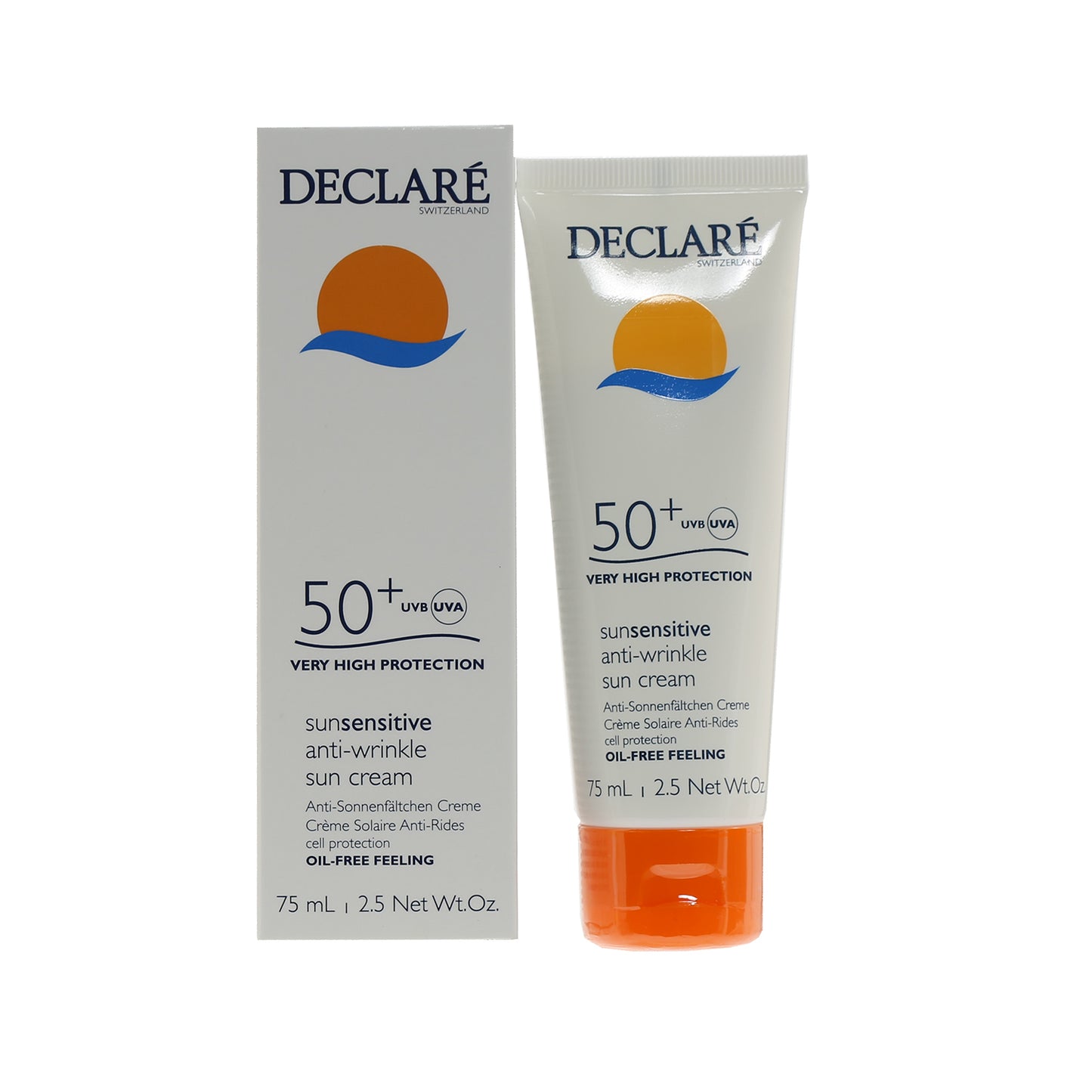 DECLARE SUN SENSITIVE ANTI WRINKLE SUNSCREEN SPF 50