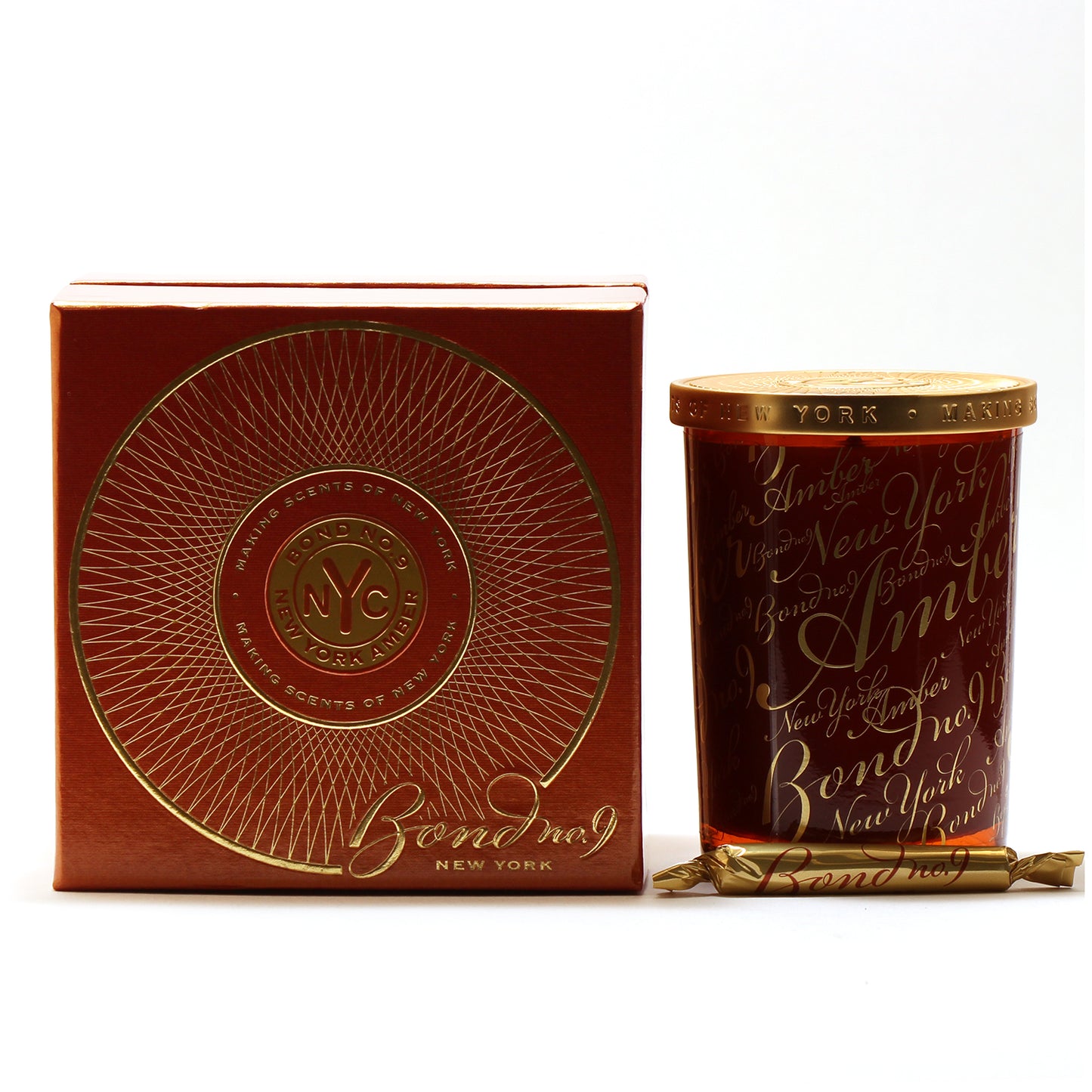 BOND NO 9 NEW YORK AMBER SCENTED CANDLE