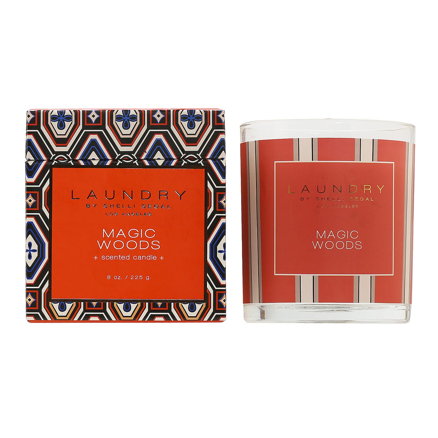 LAUNDRY BY SHELLI SEGAL MAGIC WOODS SCENTED CANDLE