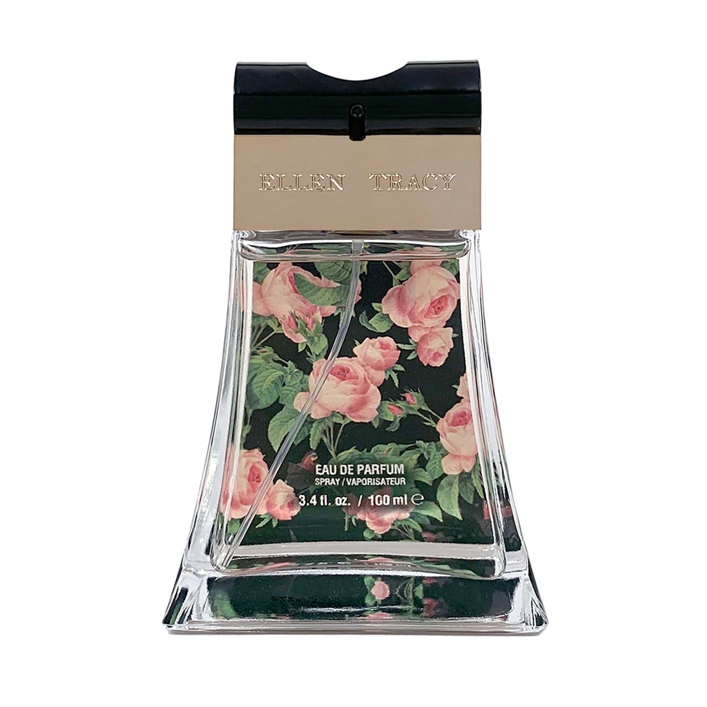 ELLEN TRACY FLORAL BLACK COURAGEOUS EDP SPRAY (PINK) UNBOXED