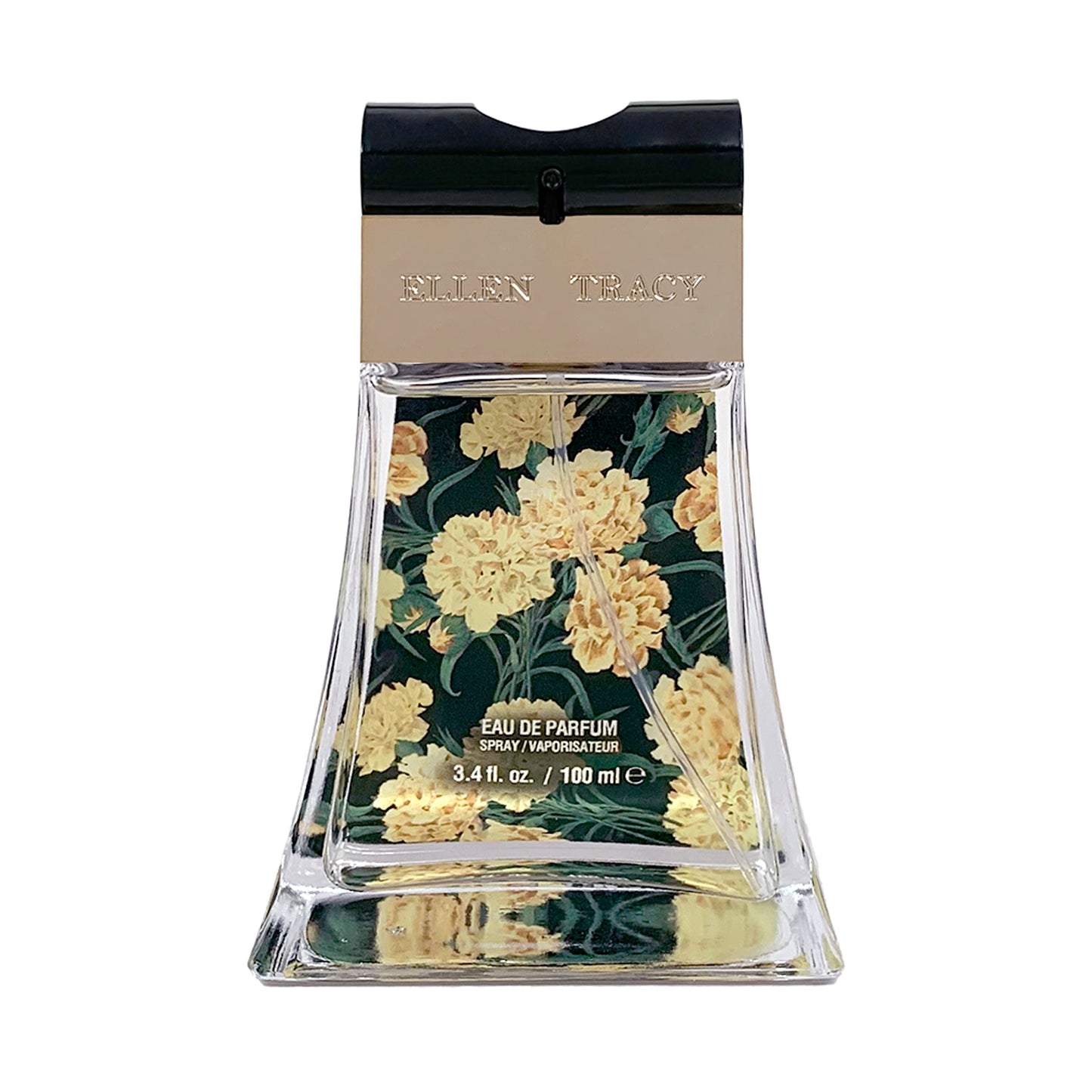 ELLEN TRACY FLORAL BLACK INSPIRING EDP SPRAY (YELLOW) UNBOXED