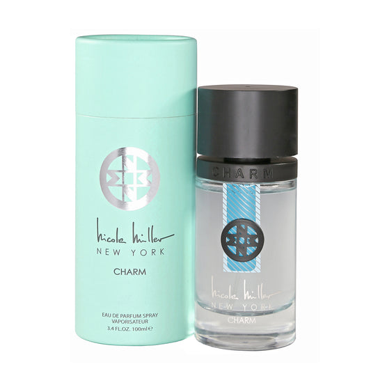 NICOLE MILLER LADIES CHARM EDP SPRAY (TEAL)