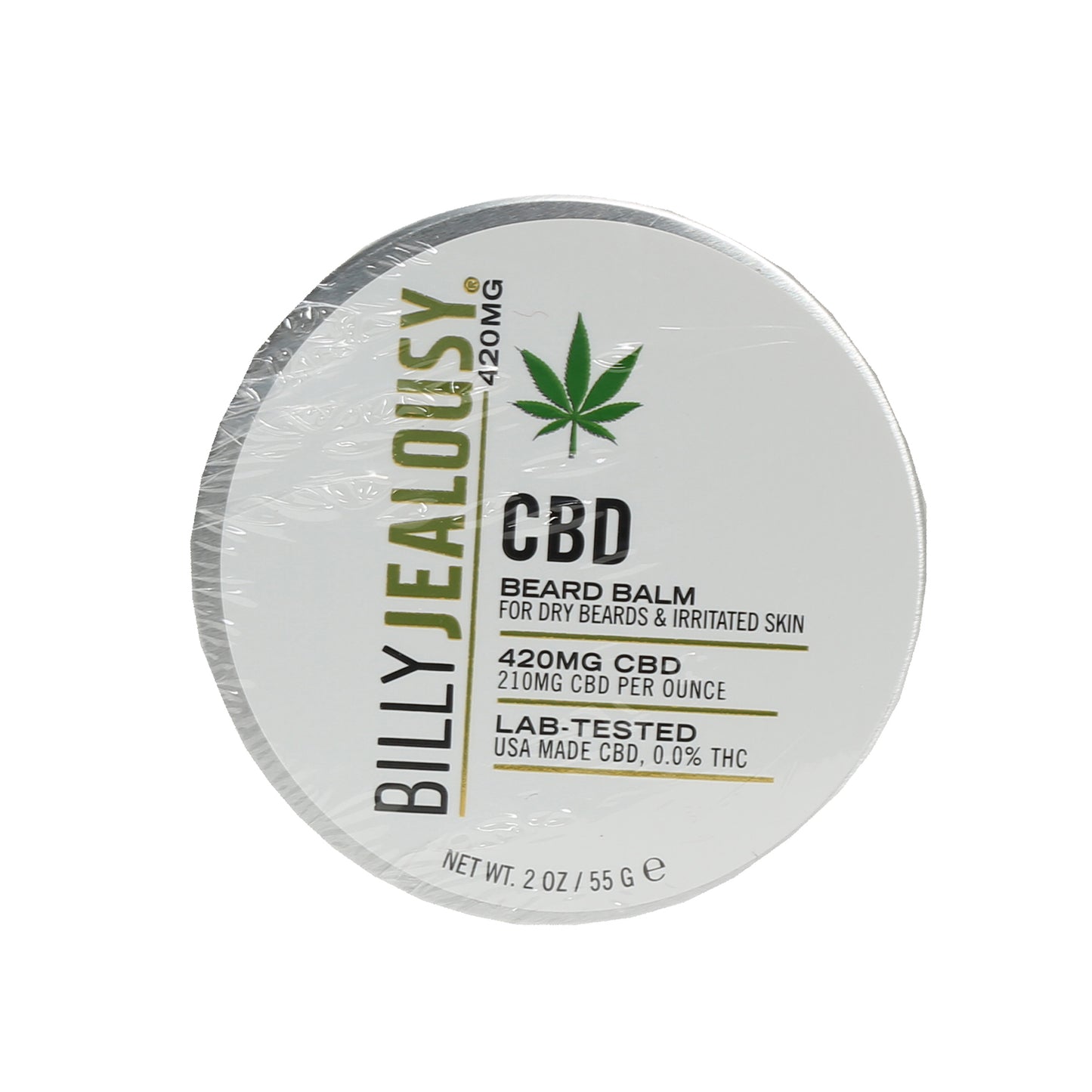 BILLY JEALOUSY CBD BEARD BALM SHAVE  W 420MG CBD