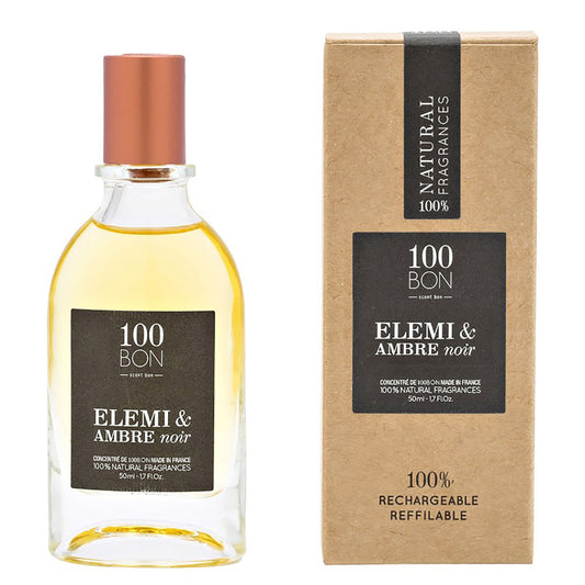 100BON ELEMI & AMBRE NOIR 100% NATURAL CONCENTRATE UNISEX FRAGRANCE SPRAY