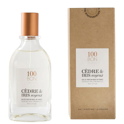 100BON CEDRE & IRIS SOYEUX 100% NATURAL UNISEX FRAGRANCE SPRAY