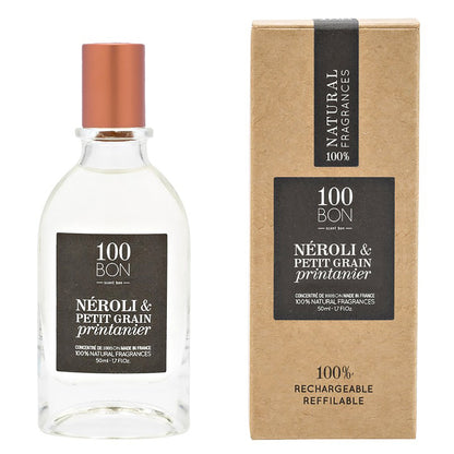 100BON NEROLI & PETITGRAIN PRINTANIER 100% NATURAL CONCENTRATE UNISEX FRAGRANCE SPRAY