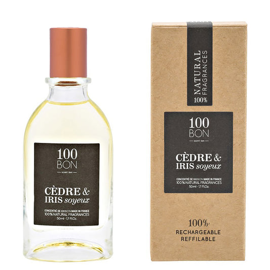 100BON CEDRE & IRIS SOYEUX 100% NATURAL CONCENTRATE UNISEX FRAGRANCE SPRAY