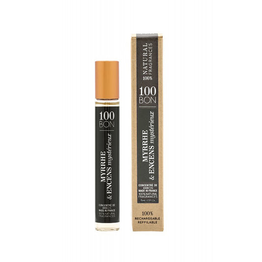 100BON Myrrhe & Encens Mysterieux 100% Natural Concentrate Unisex Fragrance Spray