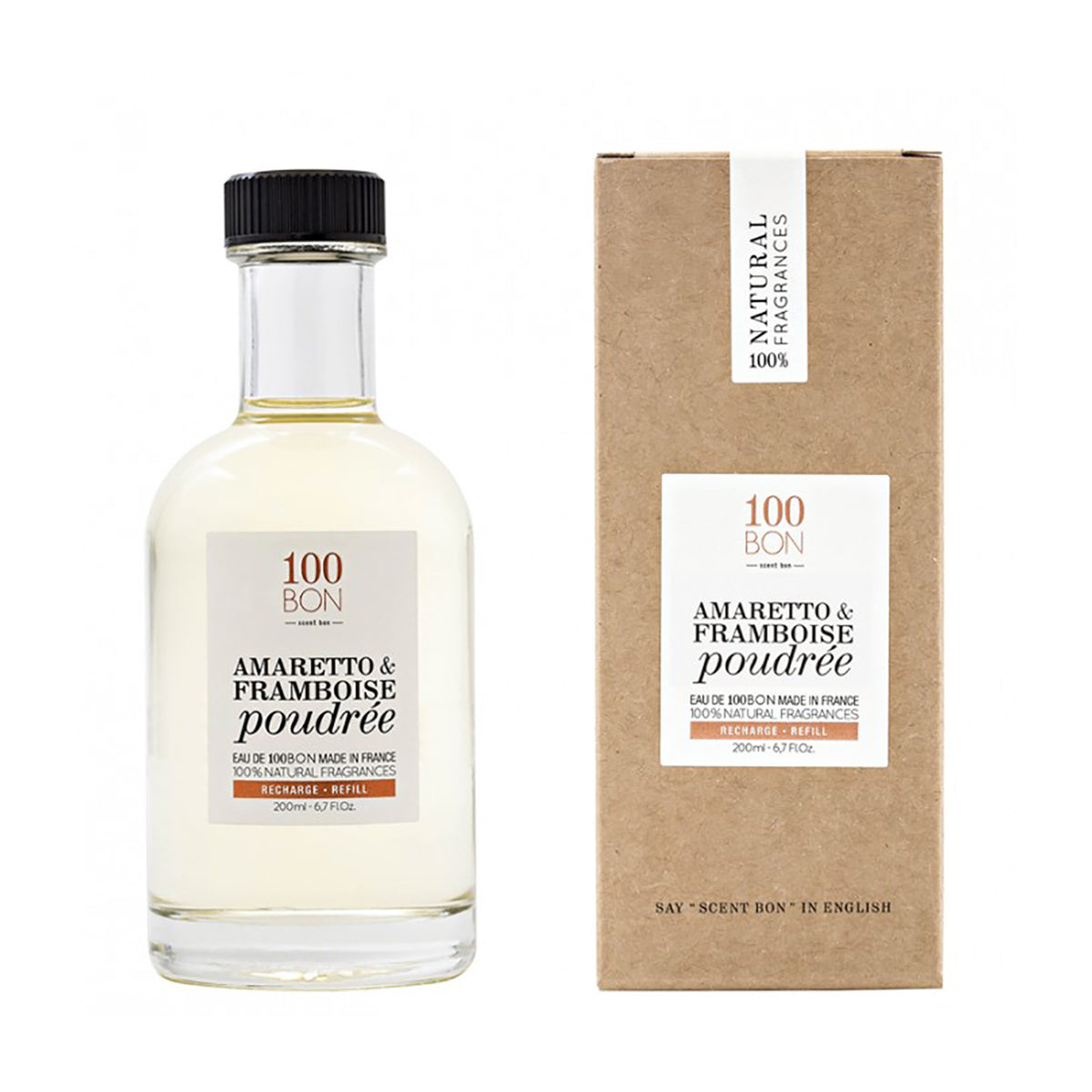 100BON Amaretto & Framboise Poudree 100% Natural Fragrance Spray