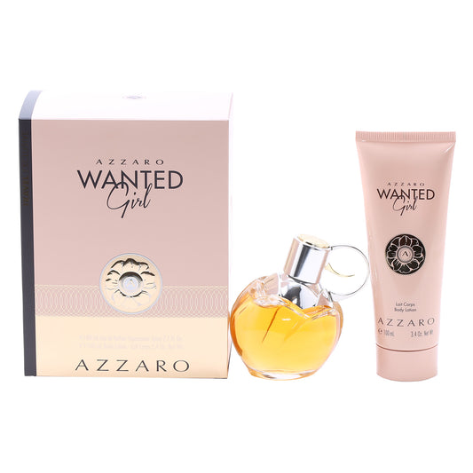 AZZARO WANTED GIRL SET 2.7 EDP/3.4 BL