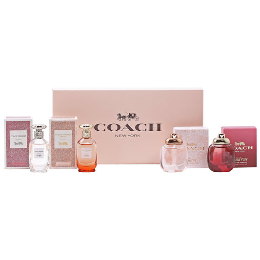 COACH MINI EDP DELUXE GIFT SETFLORAL/WDROSE/DRM/DRMSUNSET