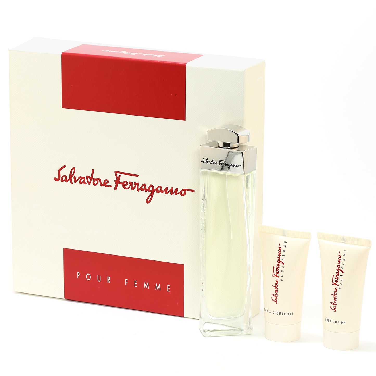 FERRAGAMO AMO HARD BOX SET 3.4 EDP/1.7 LOT/.17 EDP