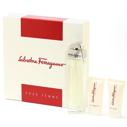 FERRAGAMO AMO HARD BOX SET 3.4 EDP/1.7 LOT/.17 EDP