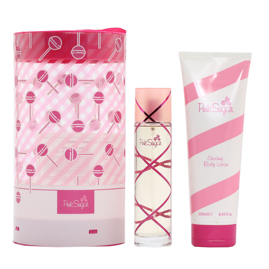 Aquolina Pink Sugar 3.4 Ozspray/8.45 OZ Body Cream