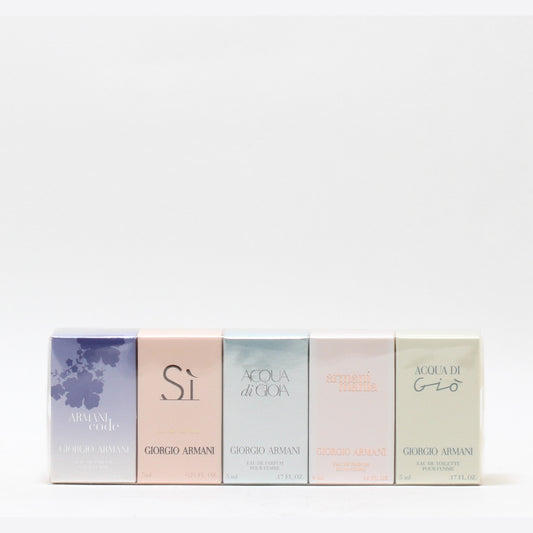 Armani Mini Coffret Ladies Code/Si/Di Gioia/Mnia/Di Gio