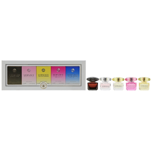 Versace Mini Coff Crystal Noir/Bright Crystal/Yellow Diamond/Bright Crystal Absolu/Yellow Diamond Intense