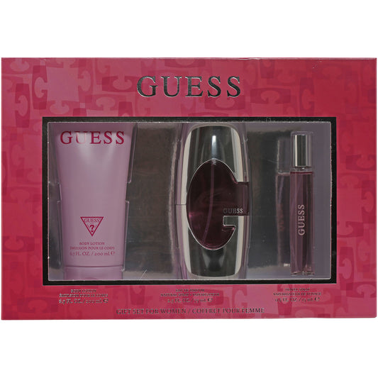 GUESS LADIES 2.5 EDP/ 6.4 BODY LOTION/ MINI