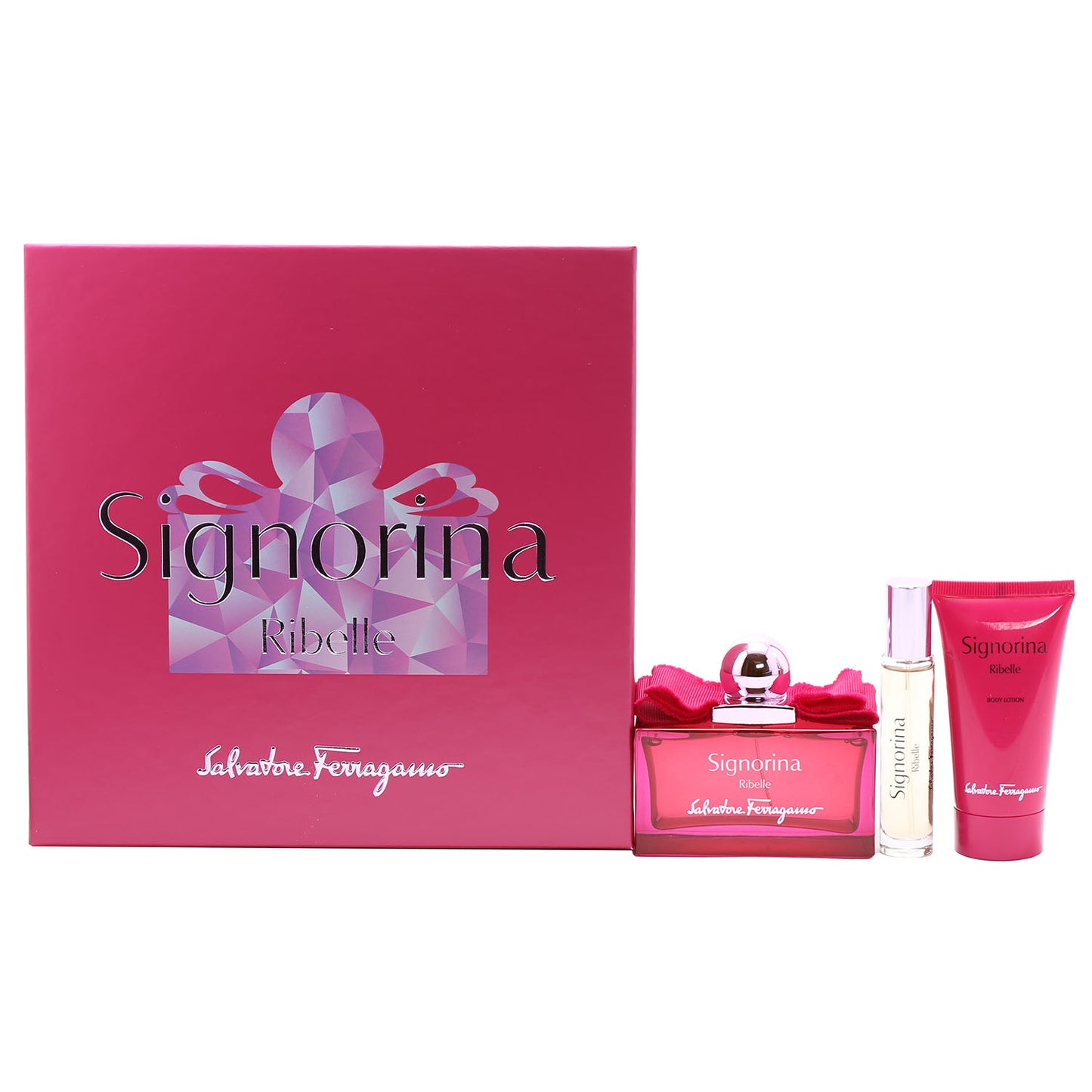 FERRAGAMO SIGNORIA EIBELLE SET 3.4 EDP,.2 OZ EDP, 1.7 BL