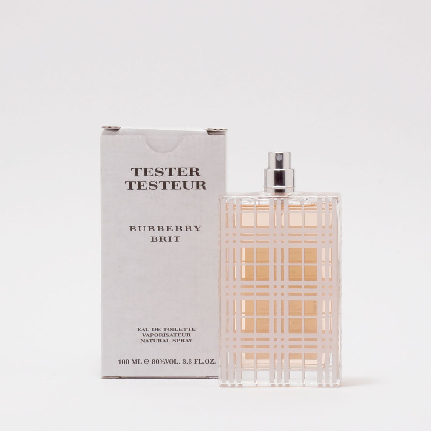 TESTER BURBERRY BRIT LADIES BY EDT SPRAY