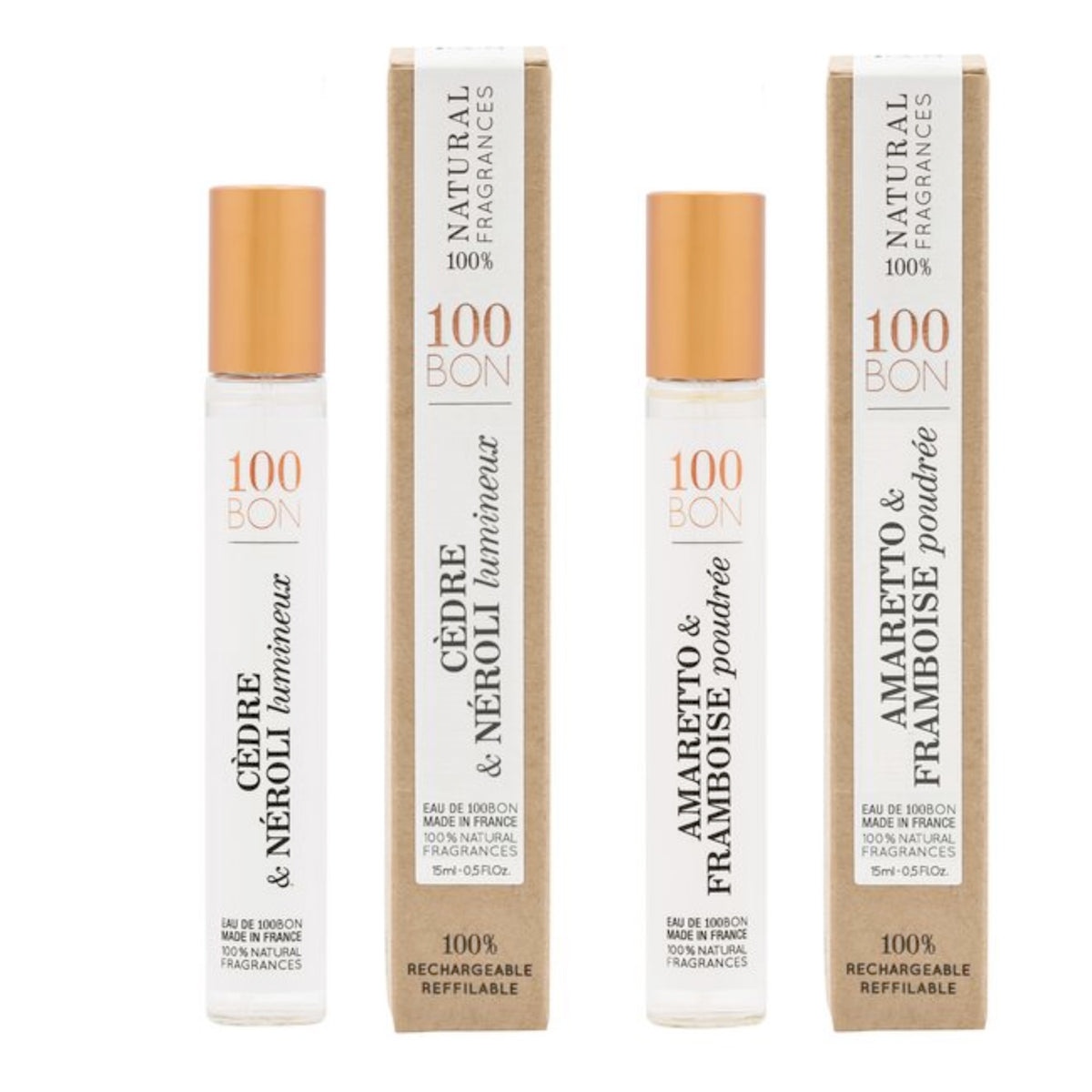 Duo 100 Bon Amaretto Framboisecedre Neroilumineux Pen Spray