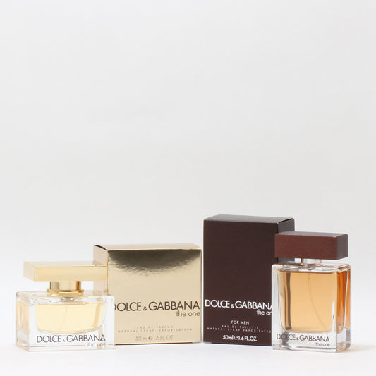 Duo Dolce & Gabbana the One Ladies 1.6 OZ EDP Spray + the One Men 1.6 OZ EDT Spray
