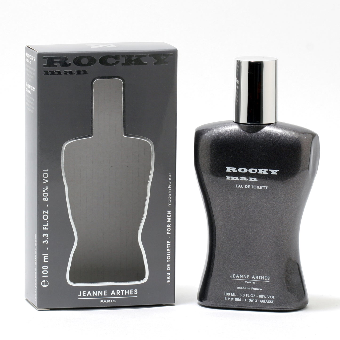 JEANNE ARTHES ROCKY MAN EDT SPRAY (WINDOW BOX)