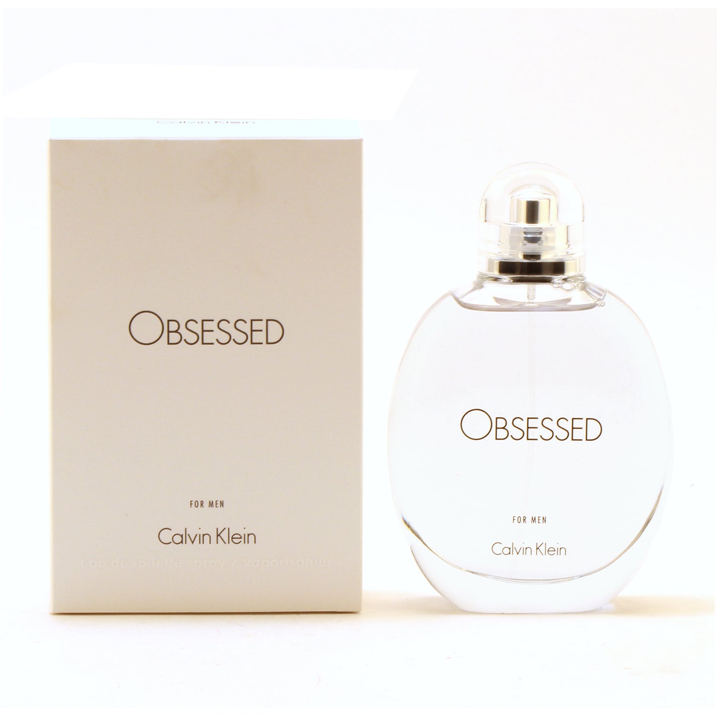 OBSESSED FOR MEN by CALVIN KLEIN EDT SPRAY