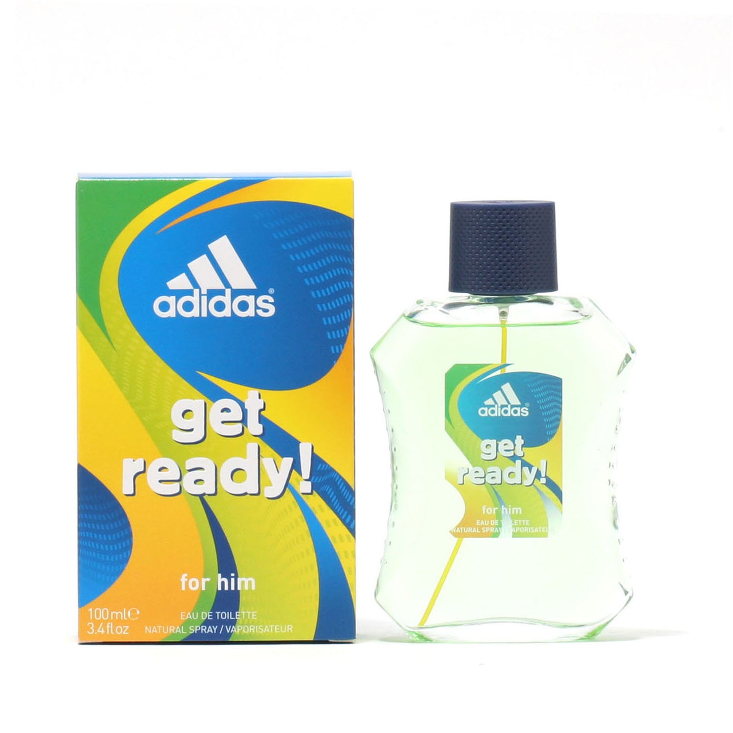 ADIDAS GET READY MEN - EDT SPRAY