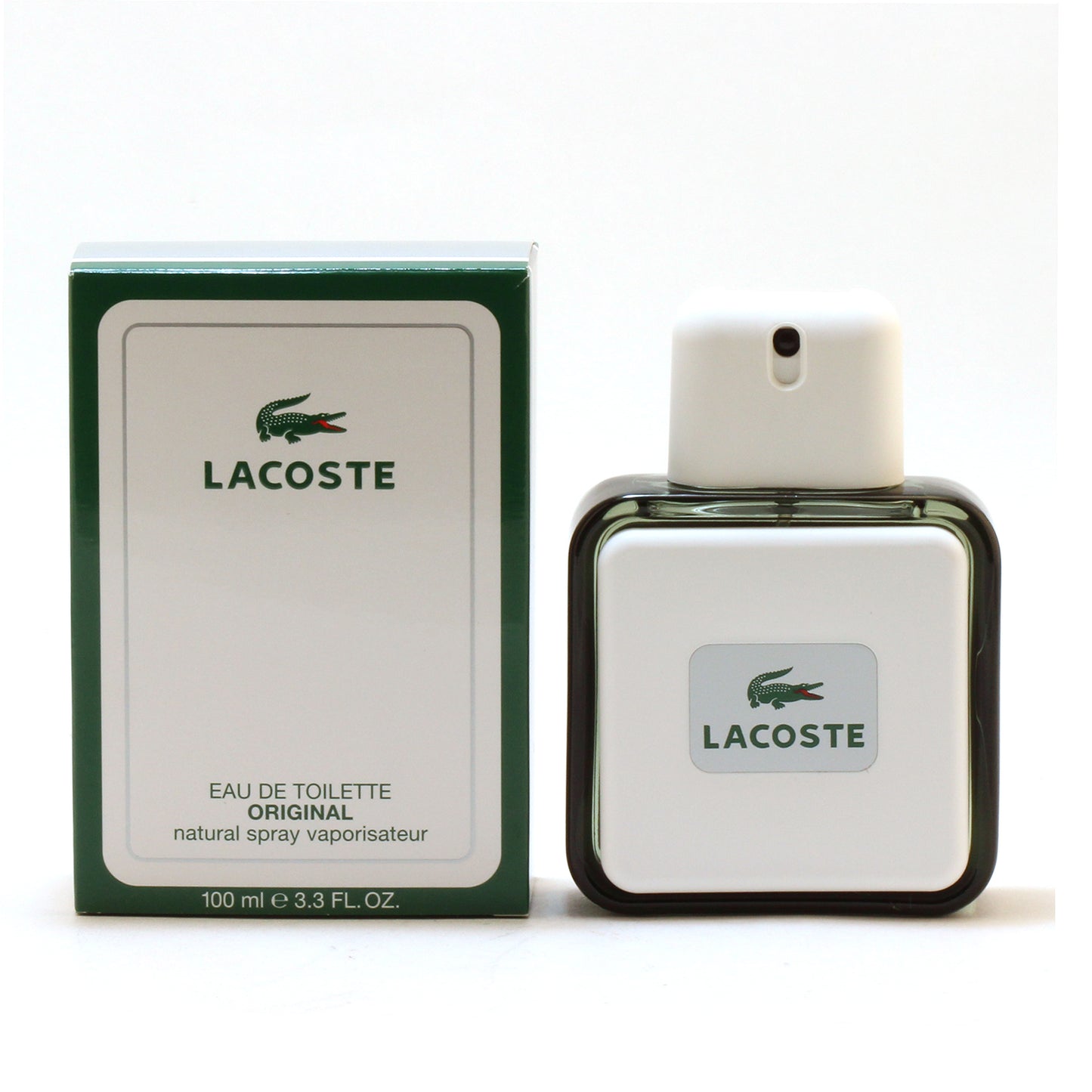 LACOSTE EDT SPRAY (ORIGINAL(GREEN & WHITE BOX)