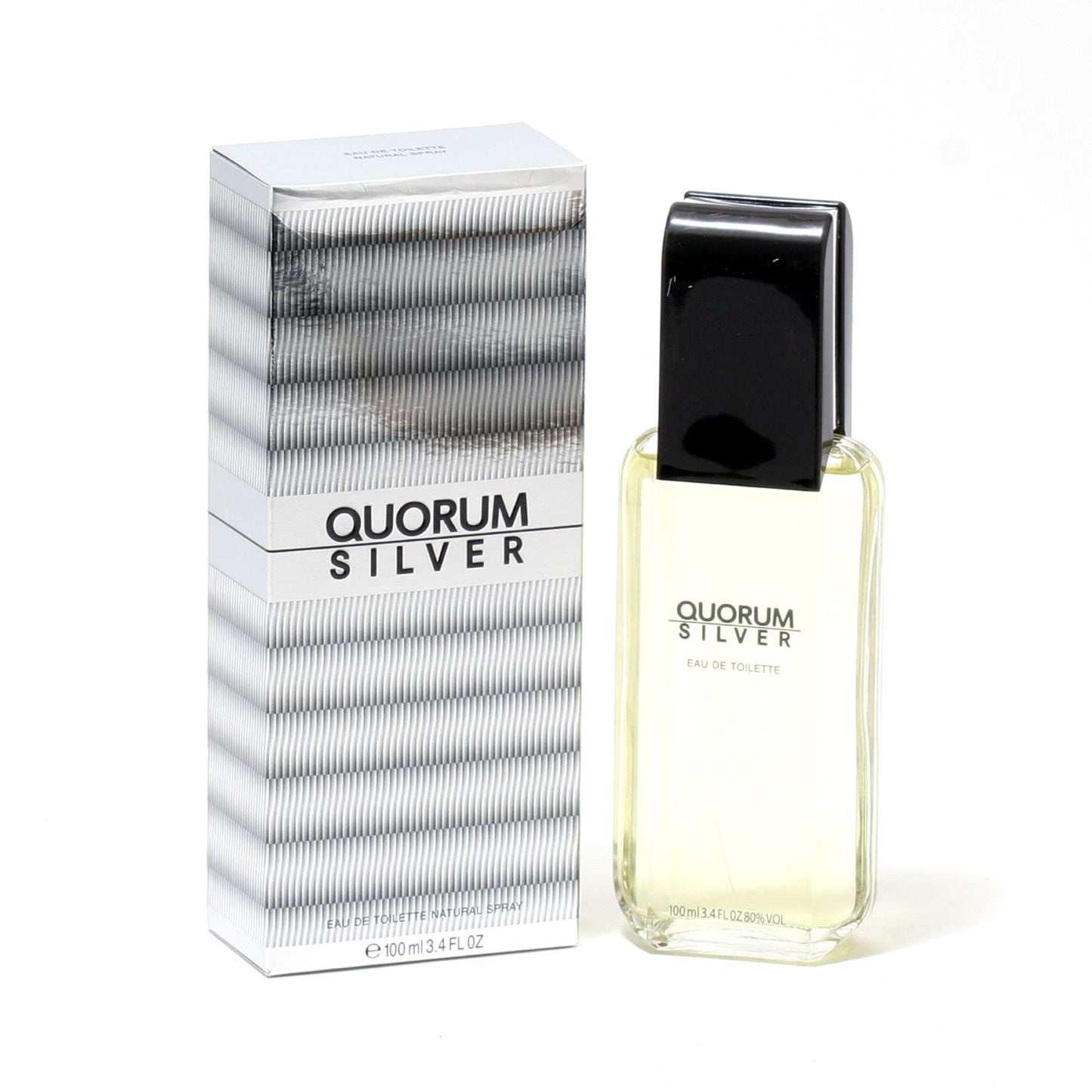 QUORUM SILVER MEN by PUIG - EDT SPRAY