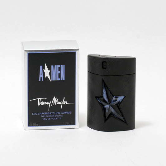 ANGEL  A MEN by THIERRY MUGLER REFILLABLE RUBBER EDT SPRAY