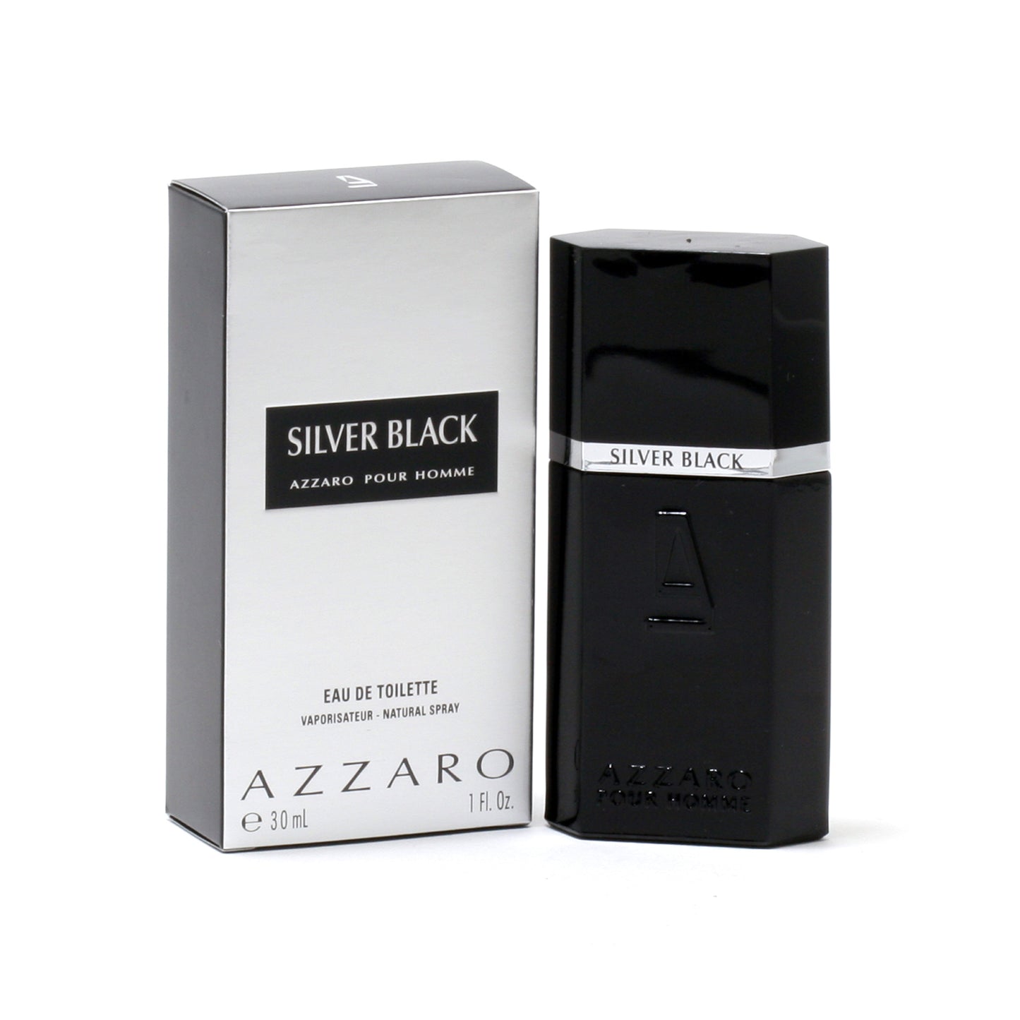 AZZARO SILVER BLACK MEN - EDT SPRAY