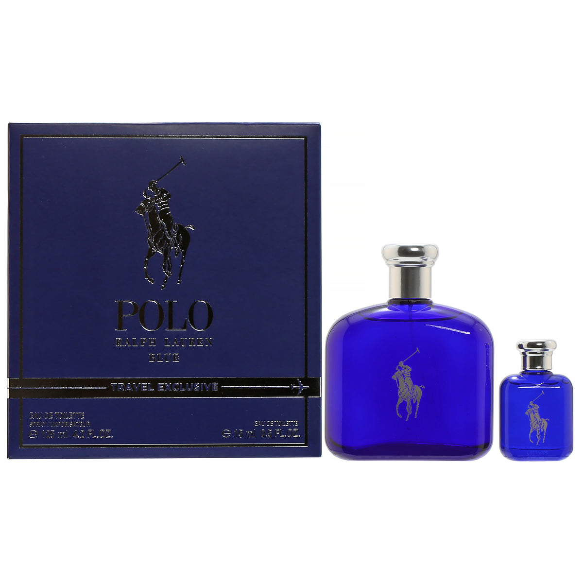 Polo Blue Men 4.2 OZ Spray/Mini.5 OZ SP