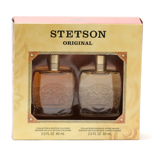 Stetson Men 2 OZ Col/ 2 OZ Decanter As