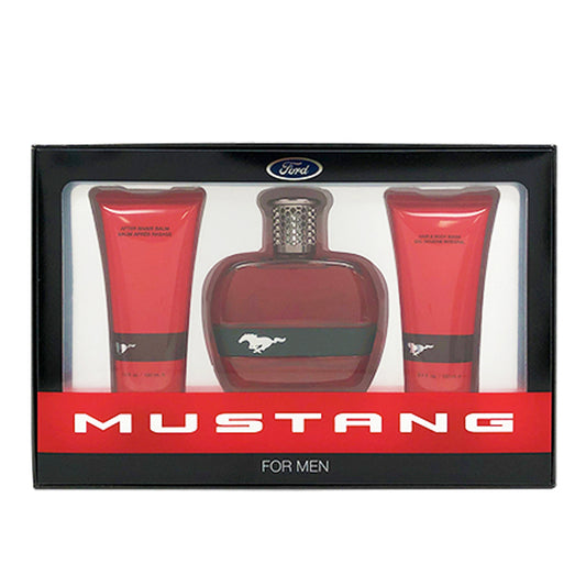 MUSTANG RED MENS SET 6.7 BODY SPRAY/ .5 EDT