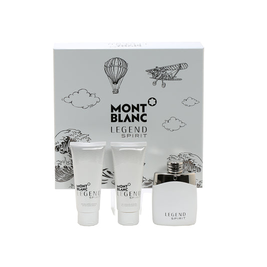 MONT BLANC LEGEND 3.4 EDP SPR SET 3.4 ASB/3.4 SG HARD BOX