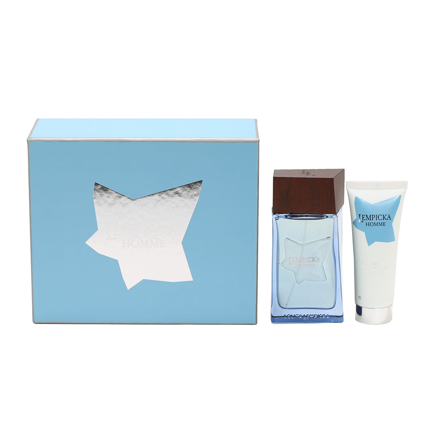 LOLITA LEMPICKA POUR HOMME 3.4 OZ EDT SPRAY/2.5 OZ AFTER SHAVE