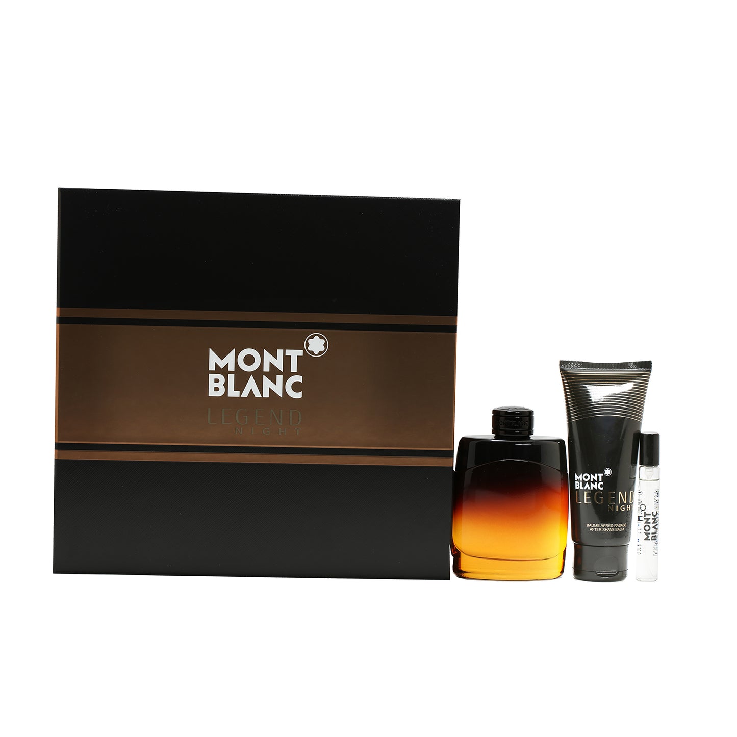 MONT BLANC LEGEND NIGHT SET 3.4 EDP/3.4 SG/3.4 ASB