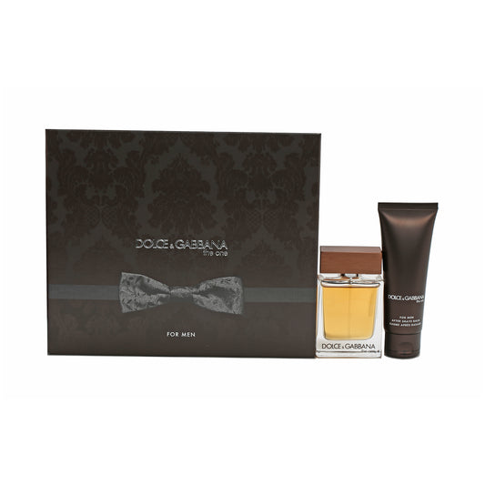 Dolce & Gabbana the One Mens Set 1.7 OZ EDT, 1.7 OZ After Shave Balm